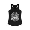 Monaco Women's Tank Top — Solid Black (front)