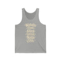 Nigeria local slang men's tank top — typographic sayings design | Nameshi Destinations (view 1)