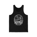 Norway Men's Tank Top — Black (front)