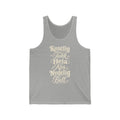 Norway local slang men's tank top — typographic sayings design | Nameshi Destinations (view 1)