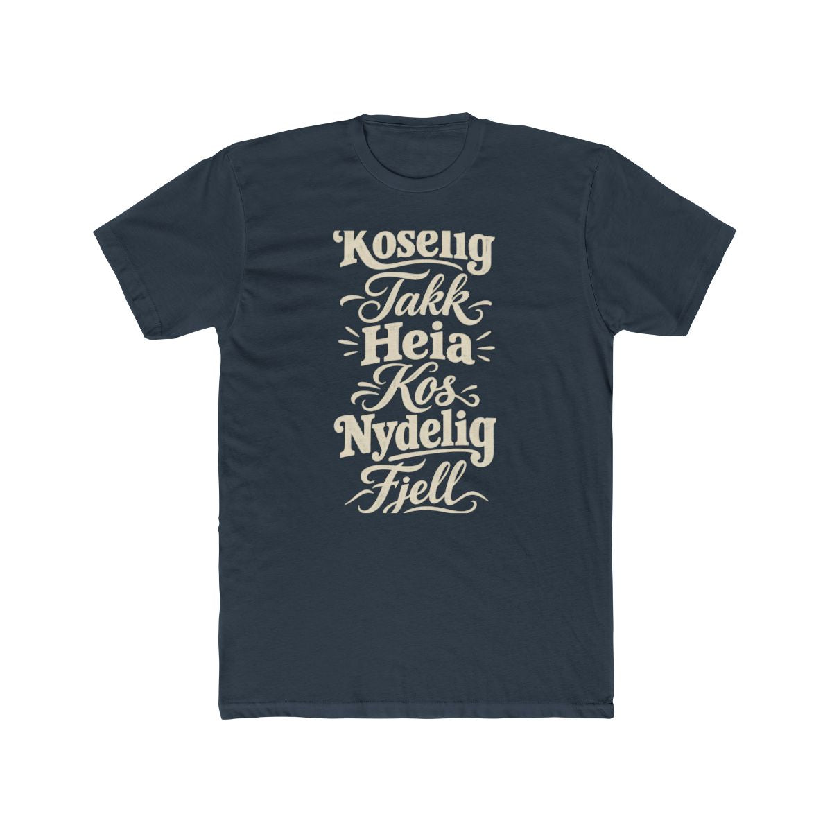 Norway local slang men's tee — typographic sayings design | Nameshi Destinations (view 8)