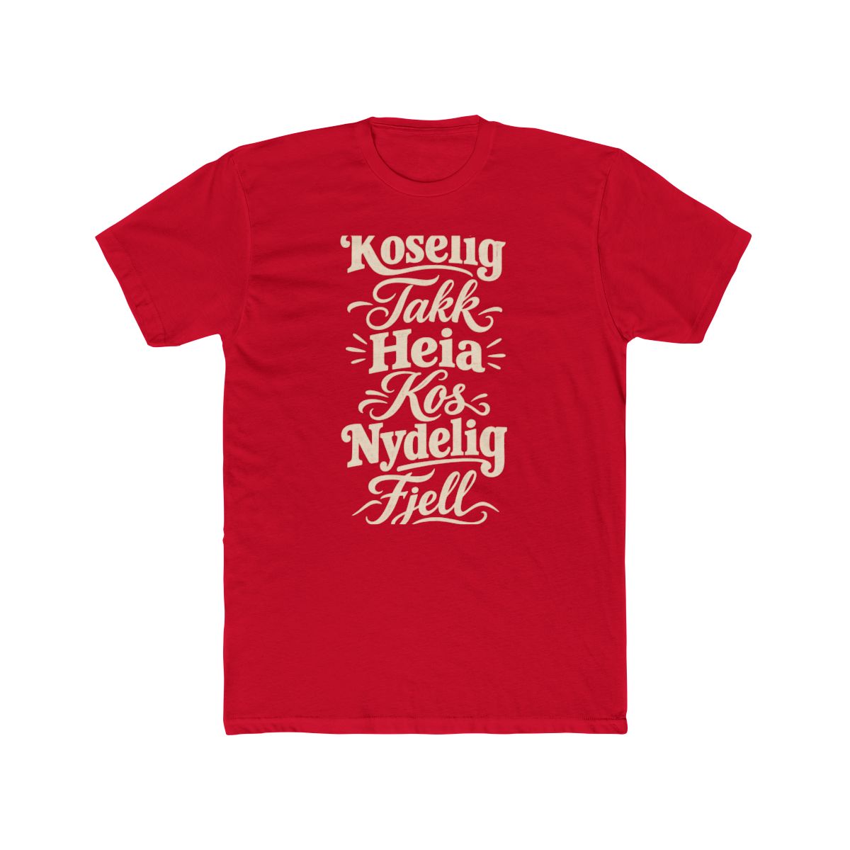 Norway local slang men's tee — typographic sayings design | Nameshi Destinations (view 15)