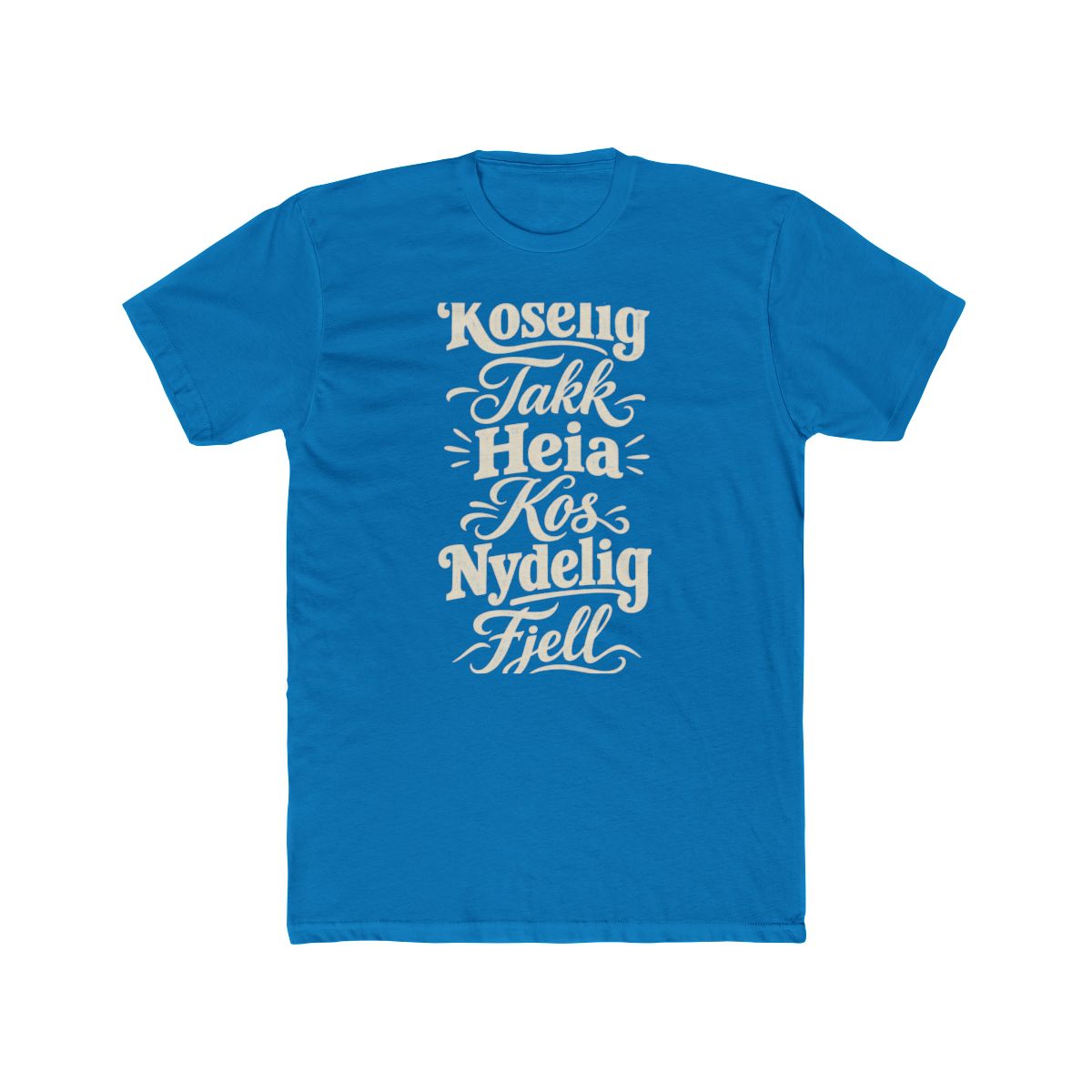 Norway local slang men's tee — typographic sayings design | Nameshi Destinations (view 9)