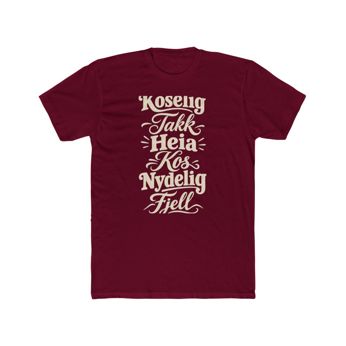 Norway local slang men's tee — typographic sayings design | Nameshi Destinations (view 14)