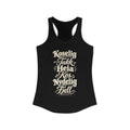 Norway local slang women's tank top — typographic sayings design | Nameshi Destinations (view 1)