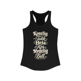 Norway Local Slang Women's Tank Top