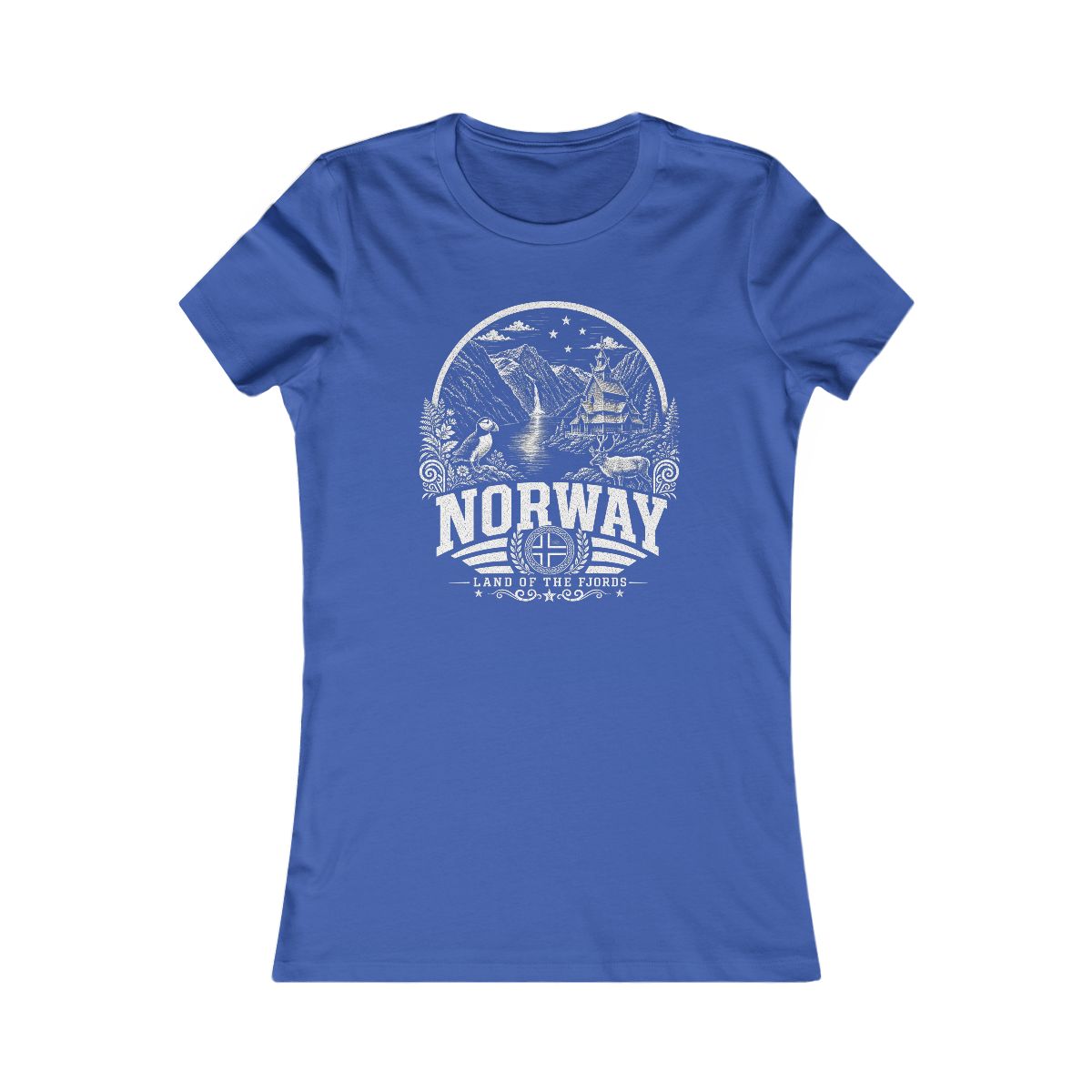 Norway Women's Tee — True Royal
