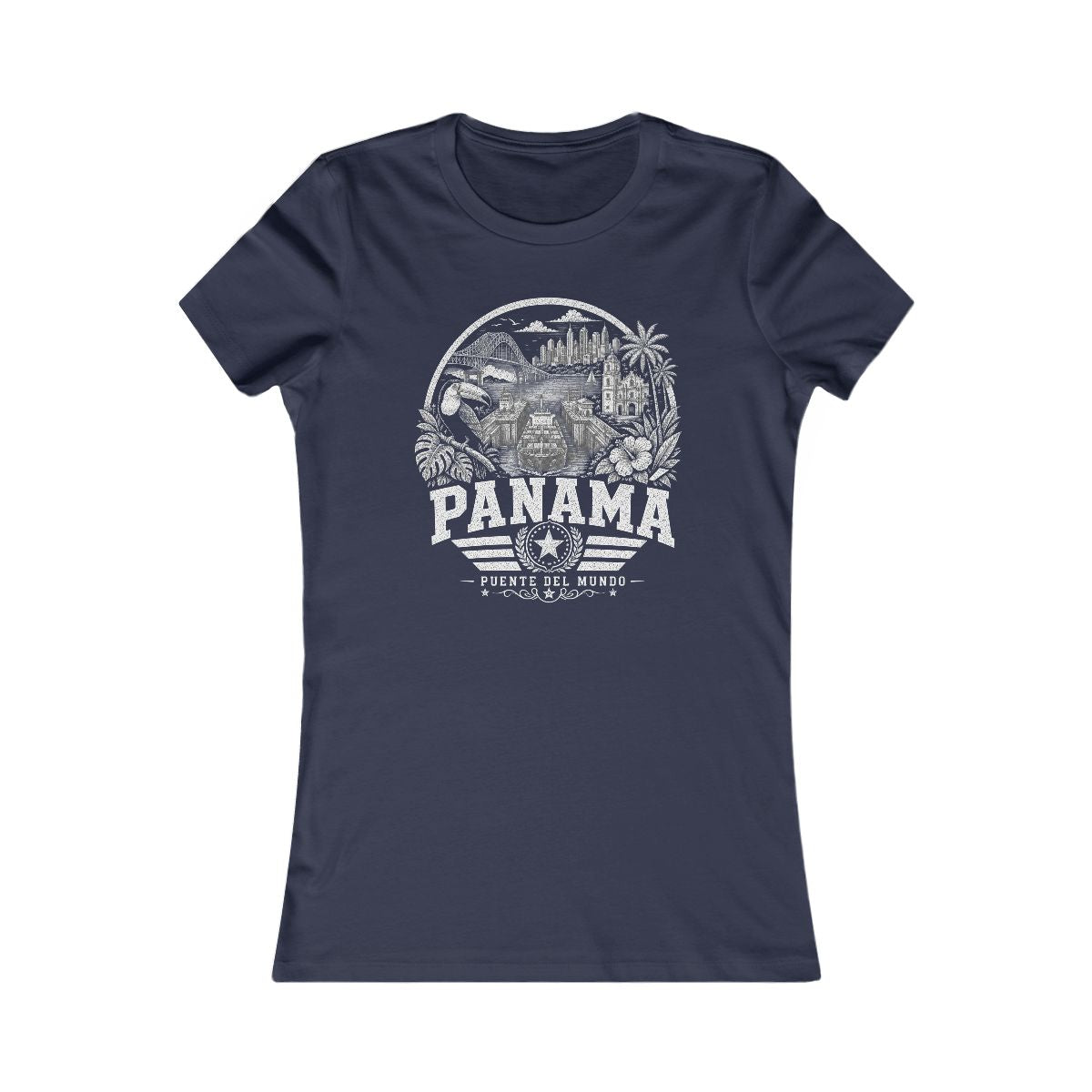 Panama Women's Tee — Navy