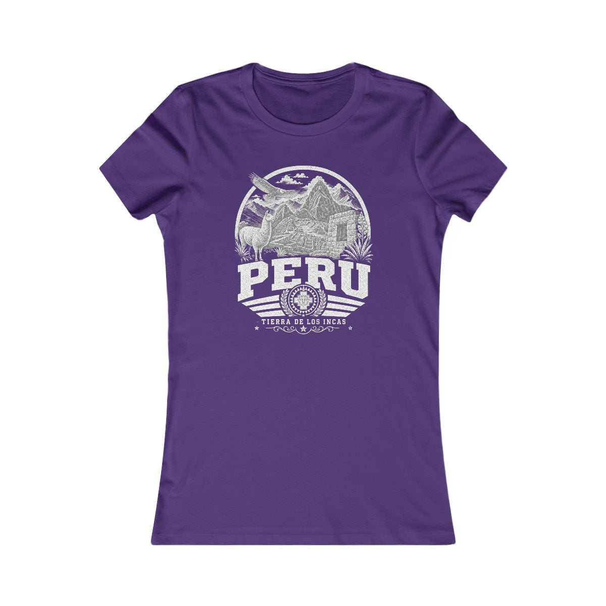 Peru Women's Tee — Team Purple