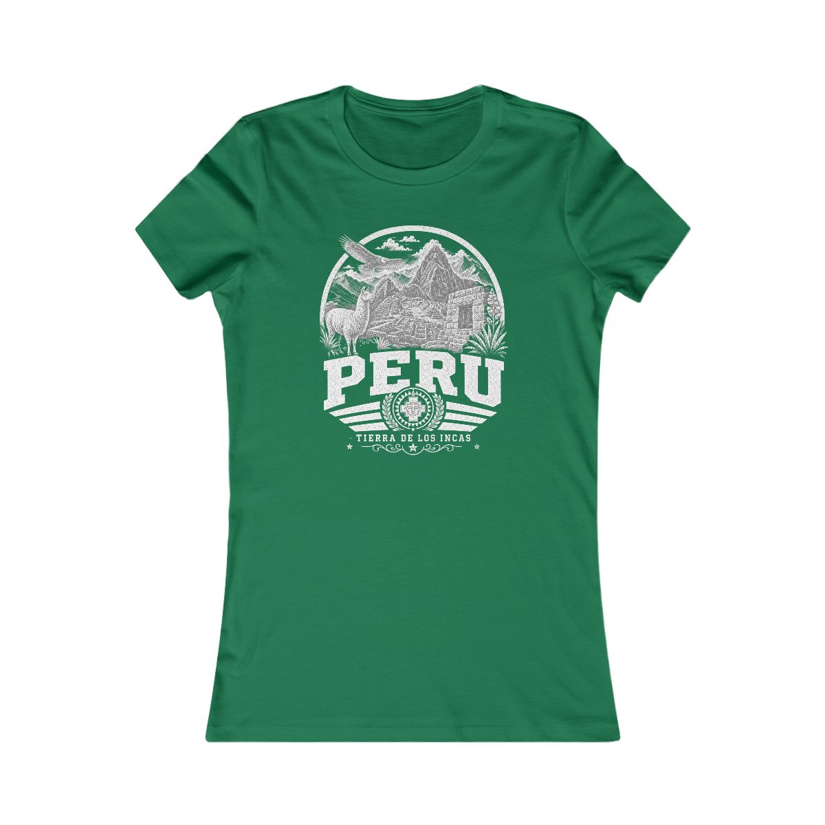 Peru Women's Tee — Kelly