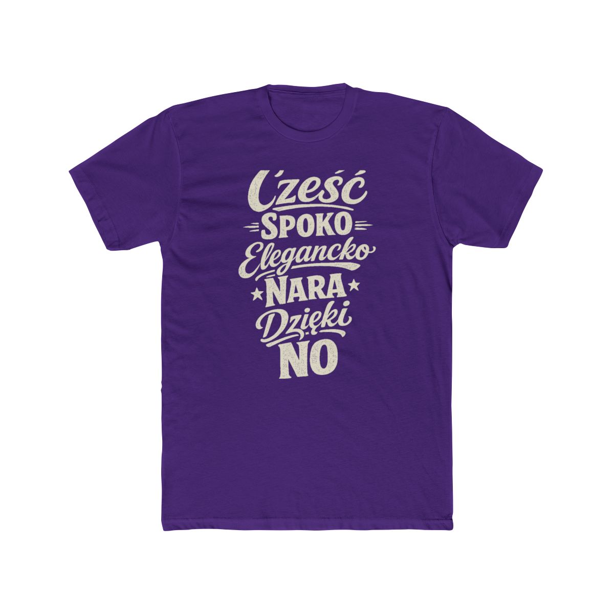 Poland local slang men's tee — typographic sayings design | Nameshi Destinations (view 13)