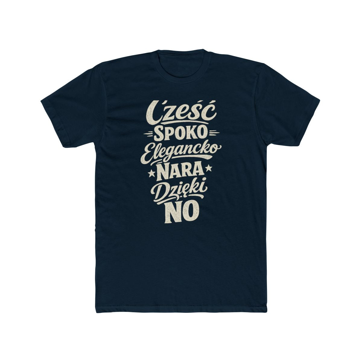 Poland local slang men's tee — typographic sayings design | Nameshi Destinations (view 12)
