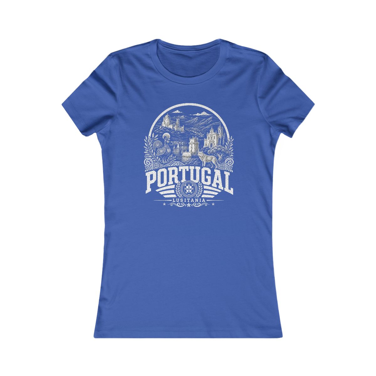 Portugal Women's Tee — True Royal
