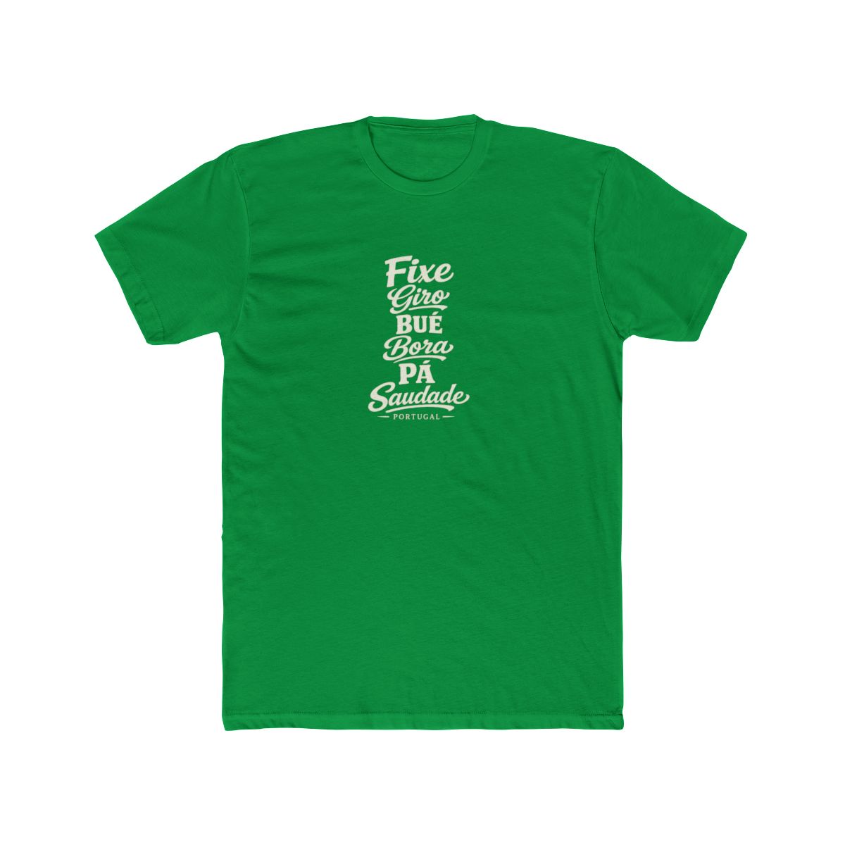 Portugal local slang men's tee — typographic sayings design | Nameshi Destinations (view 6)