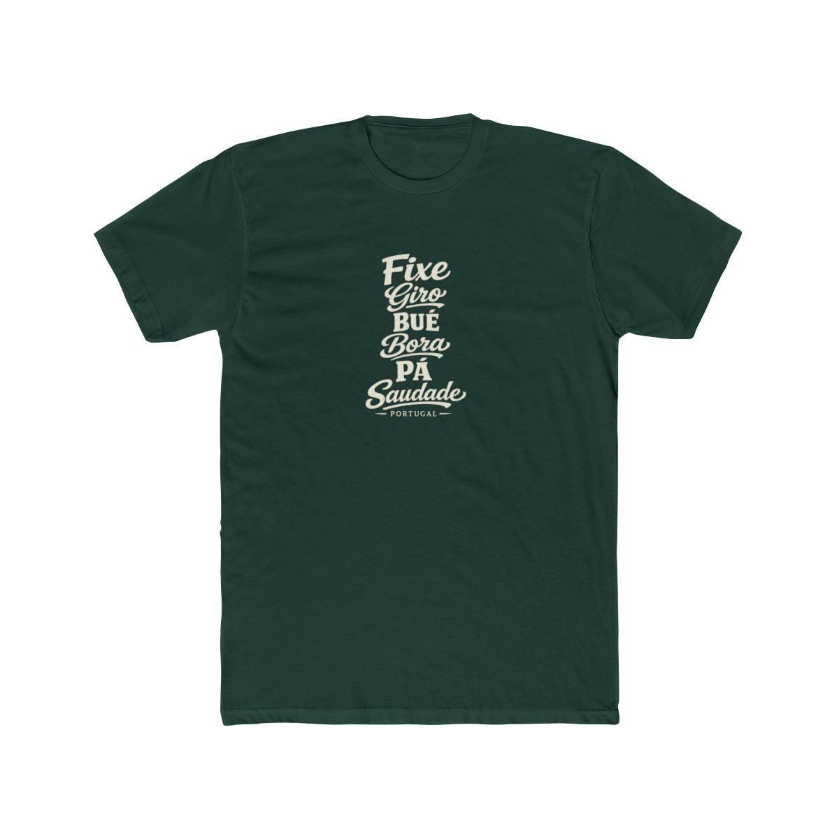 Portugal local slang men's tee — typographic sayings design | Nameshi Destinations (view 7)