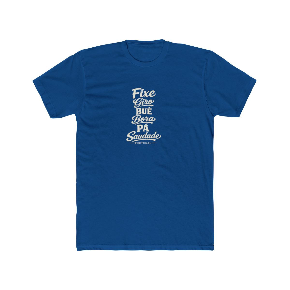 Portugal local slang men's tee — typographic sayings design | Nameshi Destinations (view 10)