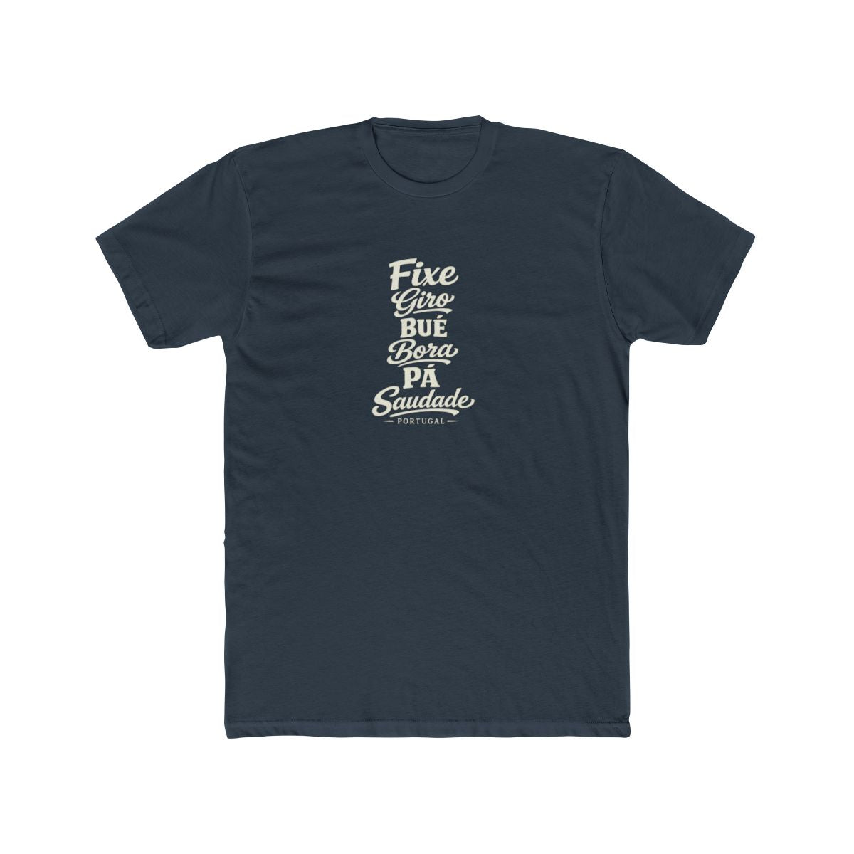 Portugal local slang men's tee — typographic sayings design | Nameshi Destinations (view 8)