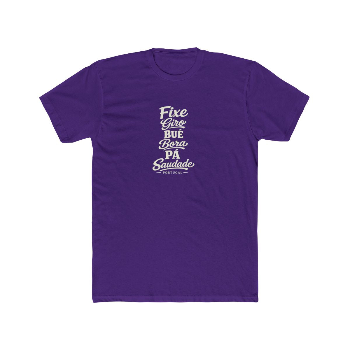 Portugal local slang men's tee — typographic sayings design | Nameshi Destinations (view 13)