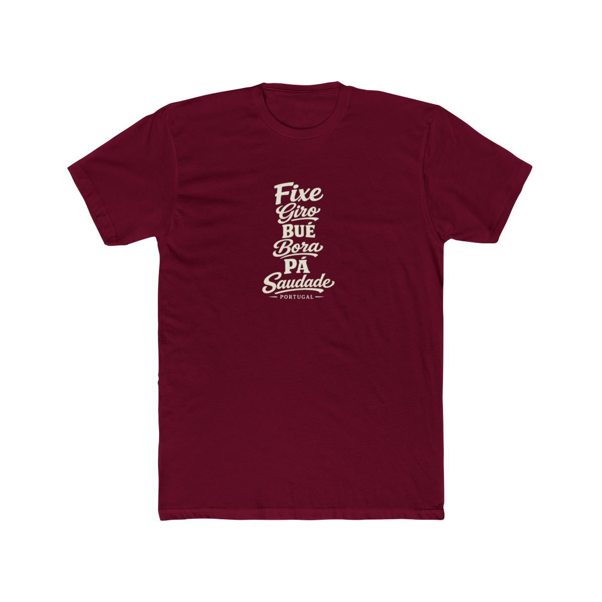 Portugal local slang men's tee — typographic sayings design | Nameshi Destinations (view 14)