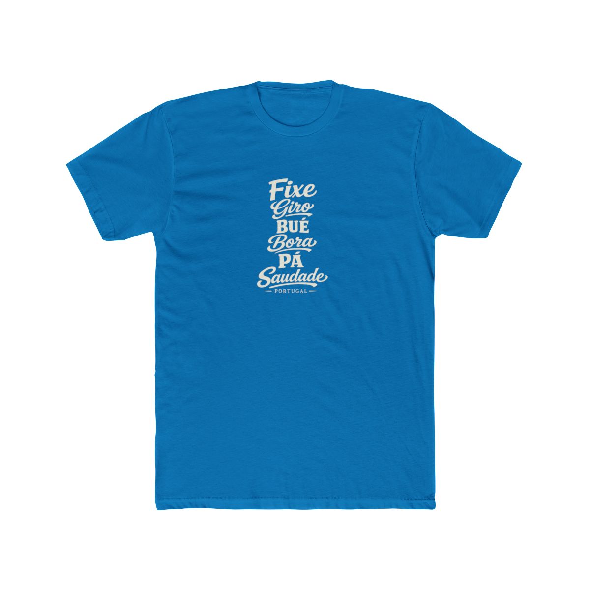Portugal local slang men's tee — typographic sayings design | Nameshi Destinations (view 9)