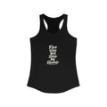 Portugal local slang women's tank top — typographic sayings design | Nameshi Destinations (view 1)