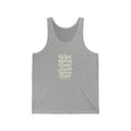 Puerto Rico local slang men's tank top — typographic sayings design | Nameshi Destinations (view 1)