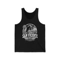 San Vicente & Las Granadinas Men's Tank Top — Black (front)
