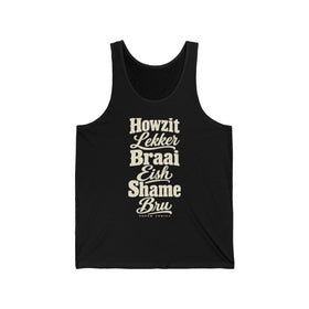 South Africa Local Slang Men's Tank Top