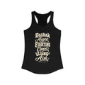 South Korea local slang women's tank top — typographic sayings design | Nameshi Destinations (view 1)