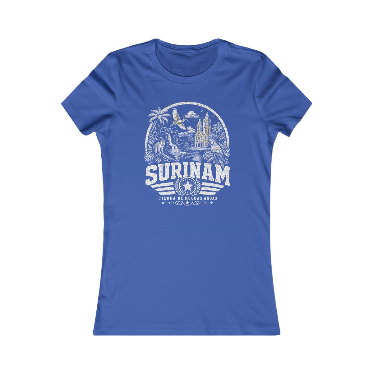 Surinam Women's Tee — True Royal