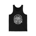 Sweden Men's Tank Top — Black (front)