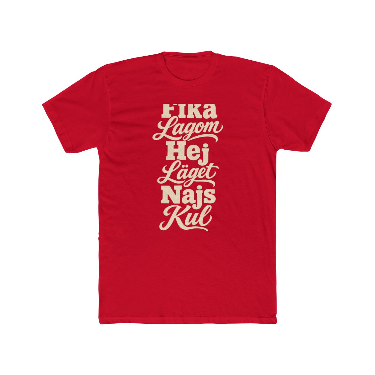 Sweden local slang men's tee — typographic sayings design | Nameshi Destinations (view 15)