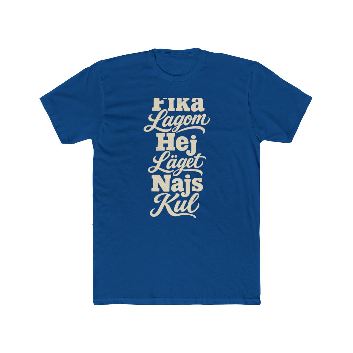 Sweden local slang men's tee — typographic sayings design | Nameshi Destinations (view 10)