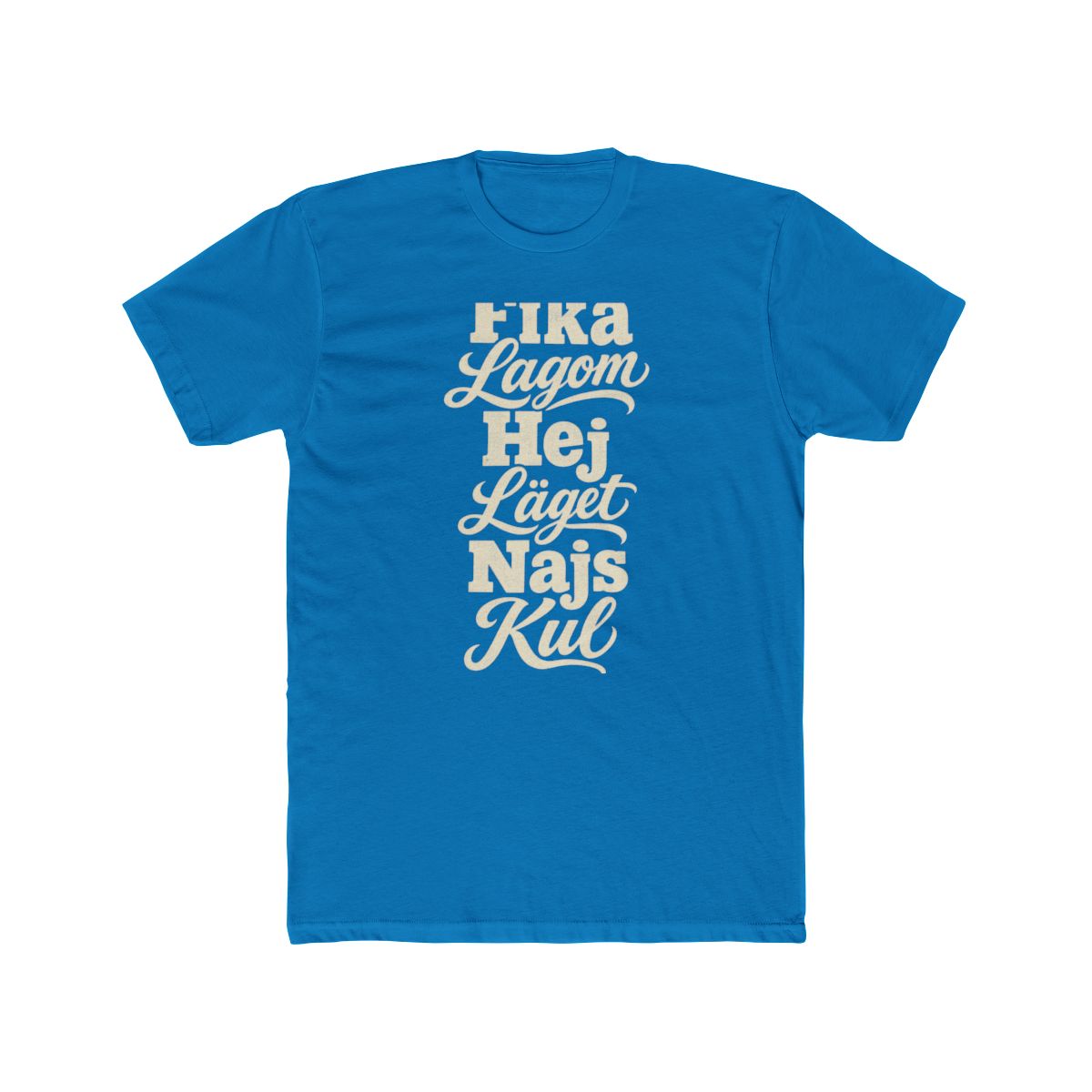 Sweden local slang men's tee — typographic sayings design | Nameshi Destinations (view 9)