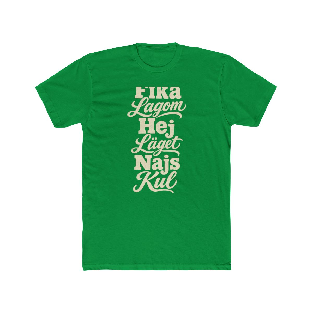 Sweden local slang men's tee — typographic sayings design | Nameshi Destinations (view 6)
