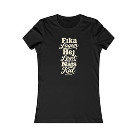 Sweden Local Slang Women's Tee
