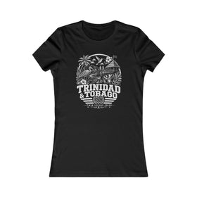 Camiseta feminina Trinidad e Tobago Twin Island Pride