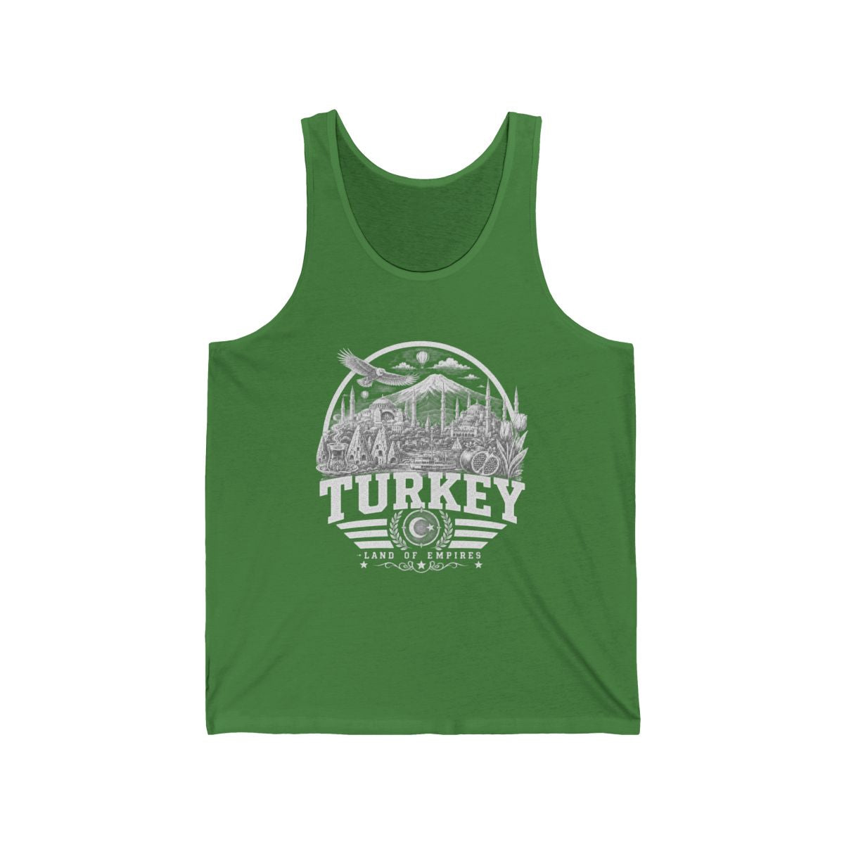 Turkey Men's Tank Top — Leaf (front)