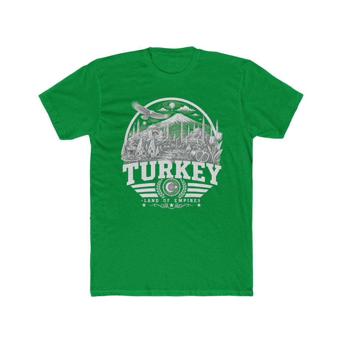 Turkey vintage landmarks men's tee — iconic landmark design | Nameshi Destinations (view 6)