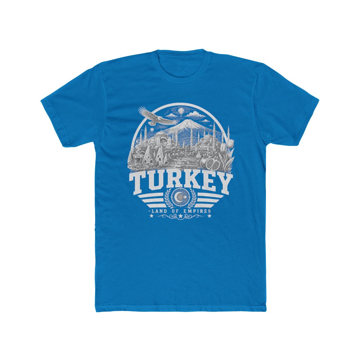 Turkey vintage landmarks men's tee — iconic landmark design | Nameshi Destinations (view 9)