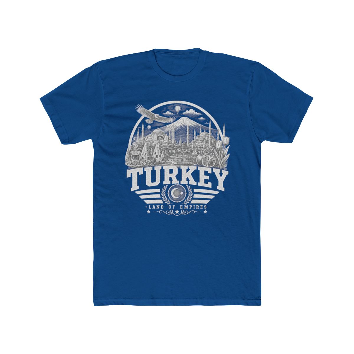 Turkey vintage landmarks men's tee — iconic landmark design | Nameshi Destinations (view 10)