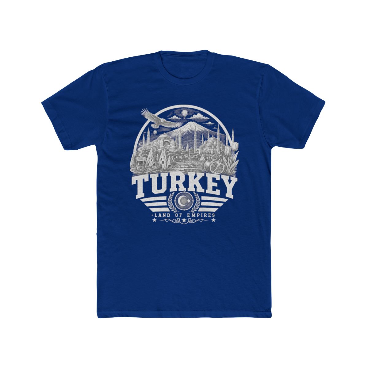 Turkey vintage landmarks men's tee — iconic landmark design | Nameshi Destinations (view 11)