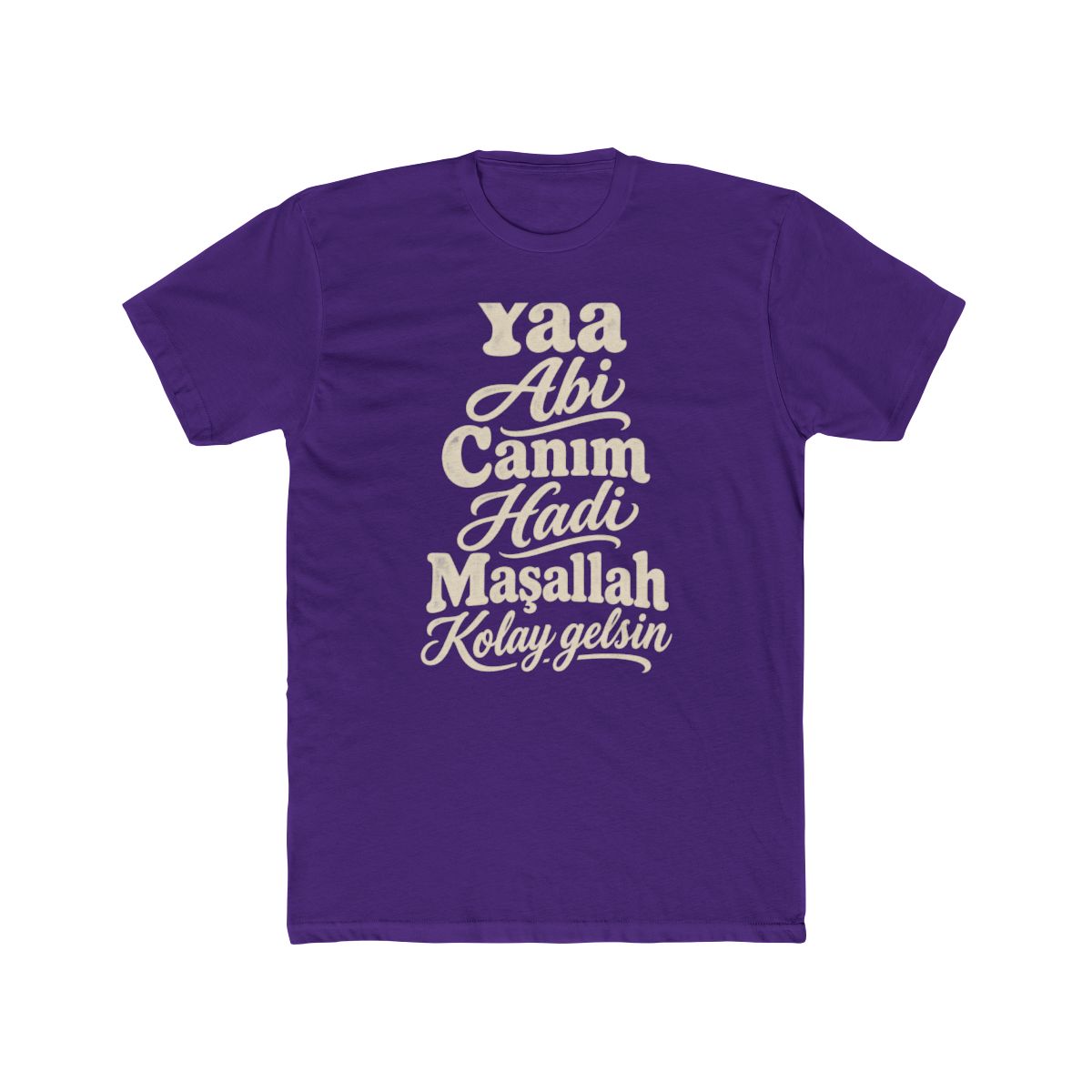 Turkey local slang men's tee — typographic sayings design | Nameshi Destinations (view 13)