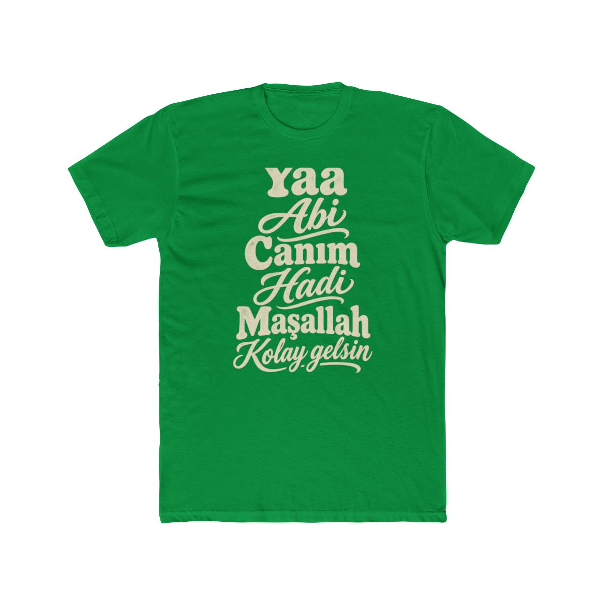 Turkey local slang men's tee — typographic sayings design | Nameshi Destinations (view 6)