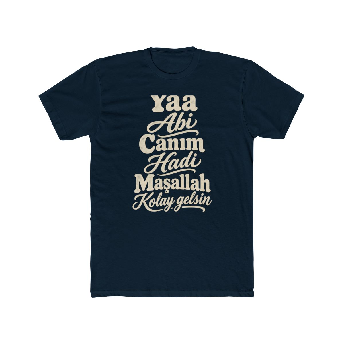 Turkey local slang men's tee — typographic sayings design | Nameshi Destinations (view 12)