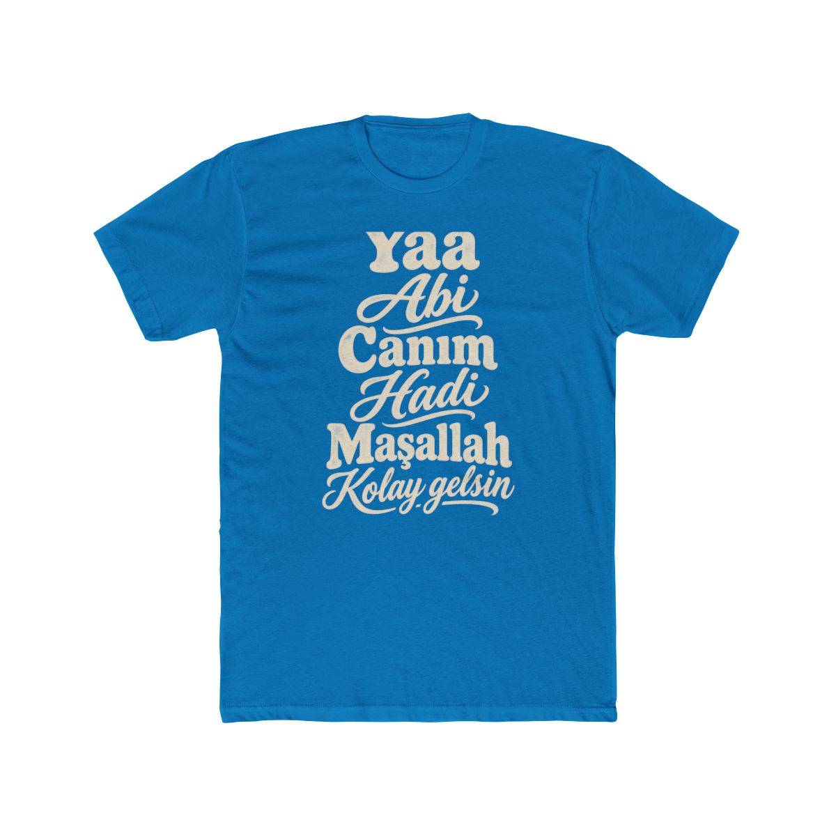 Turkey local slang men's tee — typographic sayings design | Nameshi Destinations (view 9)