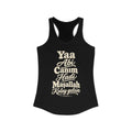 Turkey local slang women's tank top — typographic sayings design | Nameshi Destinations (view 1)