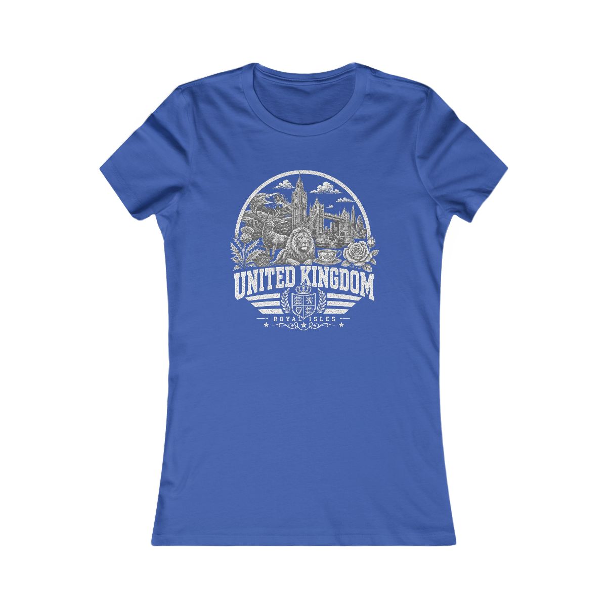 United Kingdom Women's Tee — True Royal