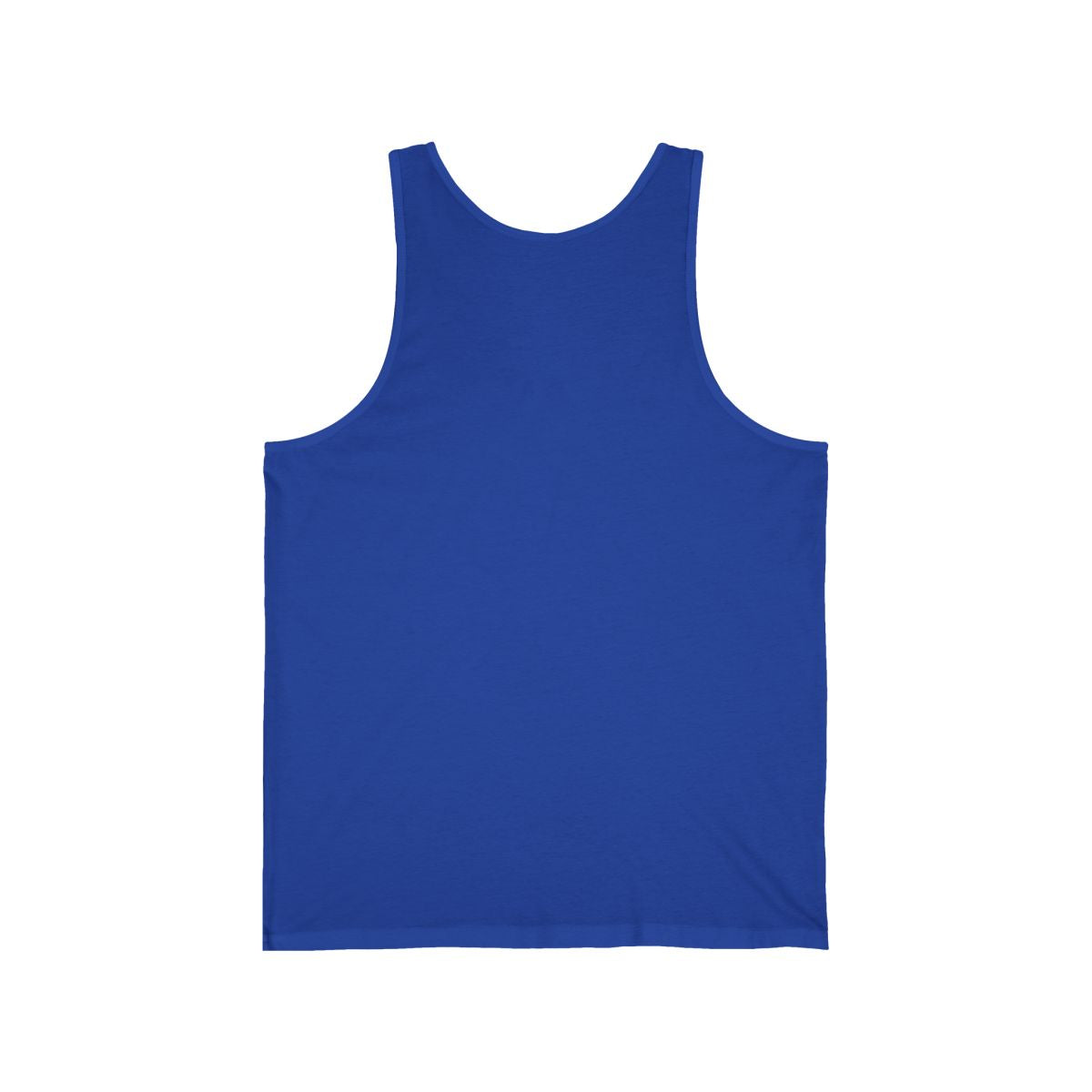 USA Slang Expressions Men's Tank Top — True Royal (back)