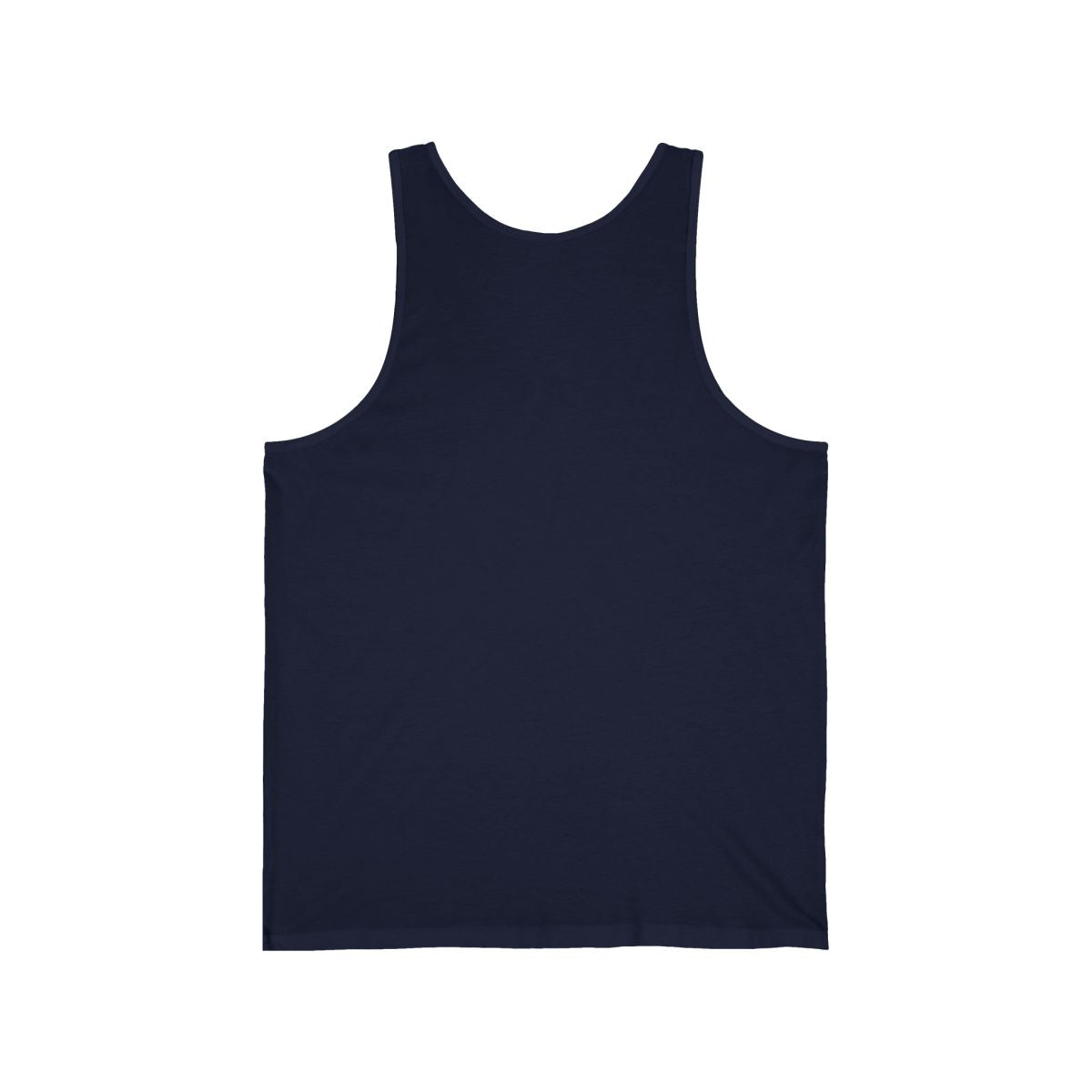 USA Slang Expressions Men's Tank Top — Navy (back)